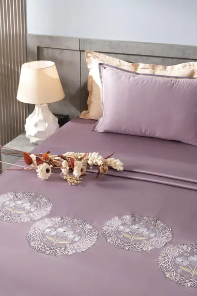 Lilac Petals Embroidery