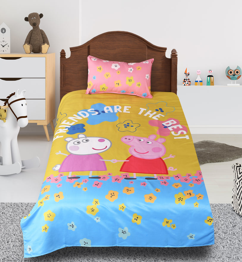 Peppy pig micro bedsheet