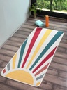 Jute Weave Sun Ray Yoga Mat