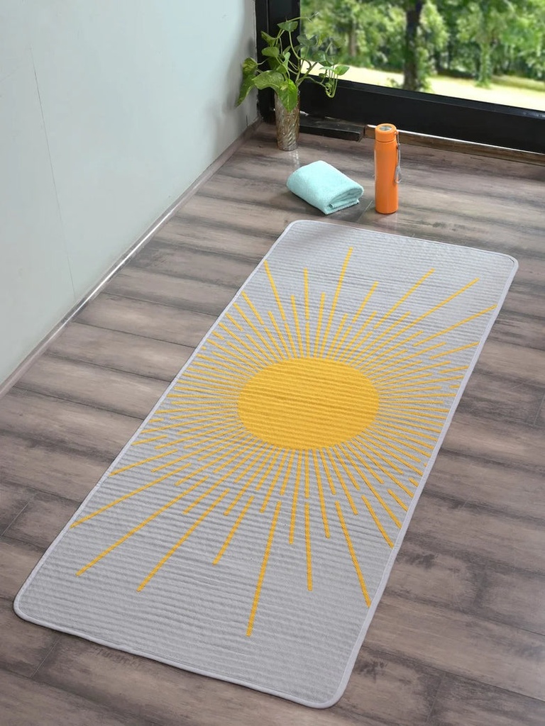 Glowing Sun Yoga Mat